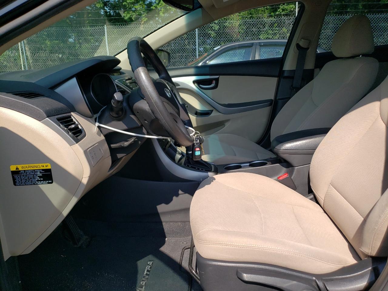 HYUNDAI ELANTRA 2015 VIN KMHDH4AE7FU227856 zdjęcie 7