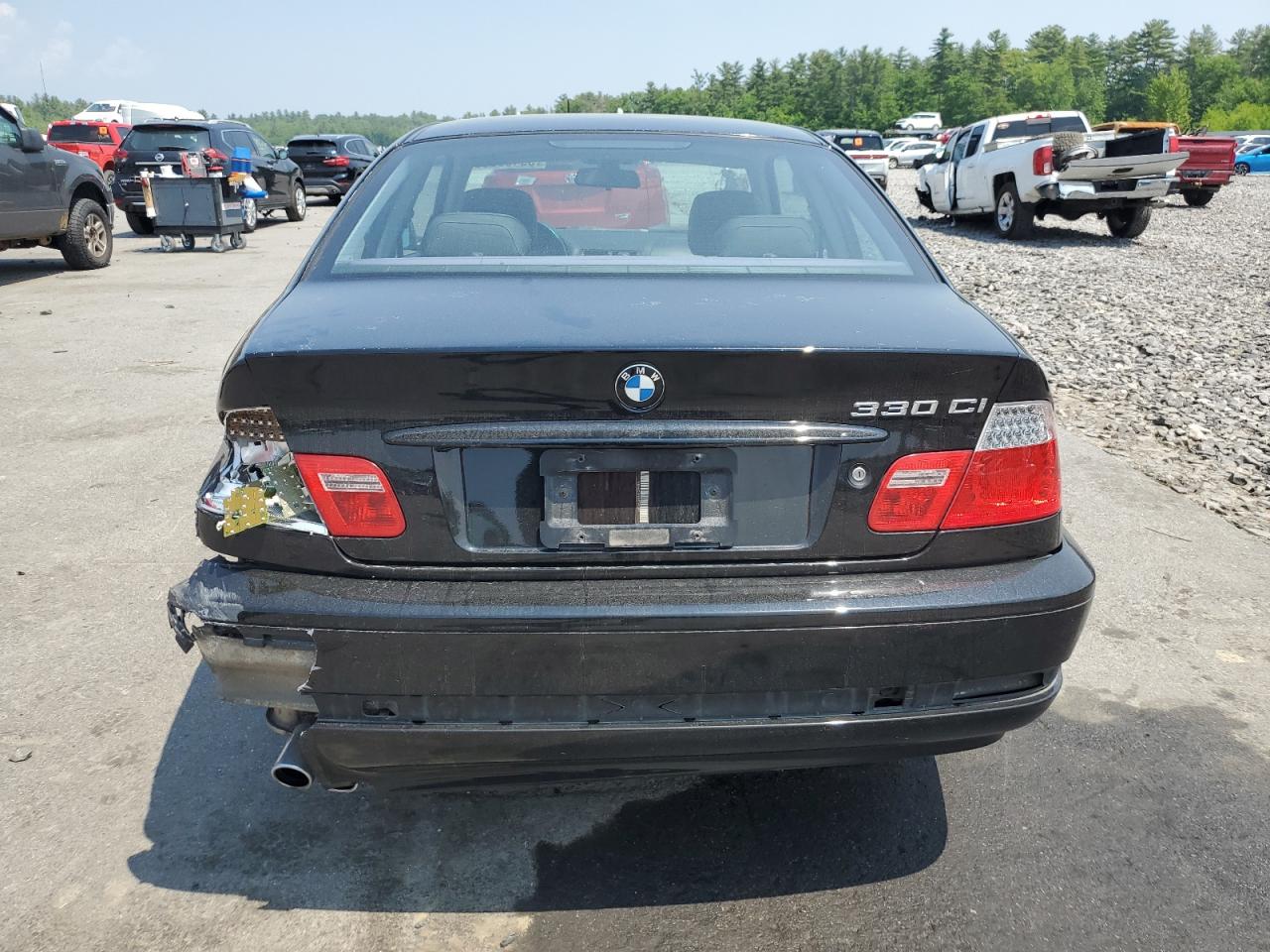 2004 BMW 330 Ci VIN: WBABD53414PD95621 Lot: 59430965