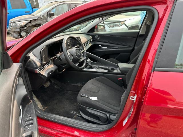  HYUNDAI ELANTRA 2022 Red
