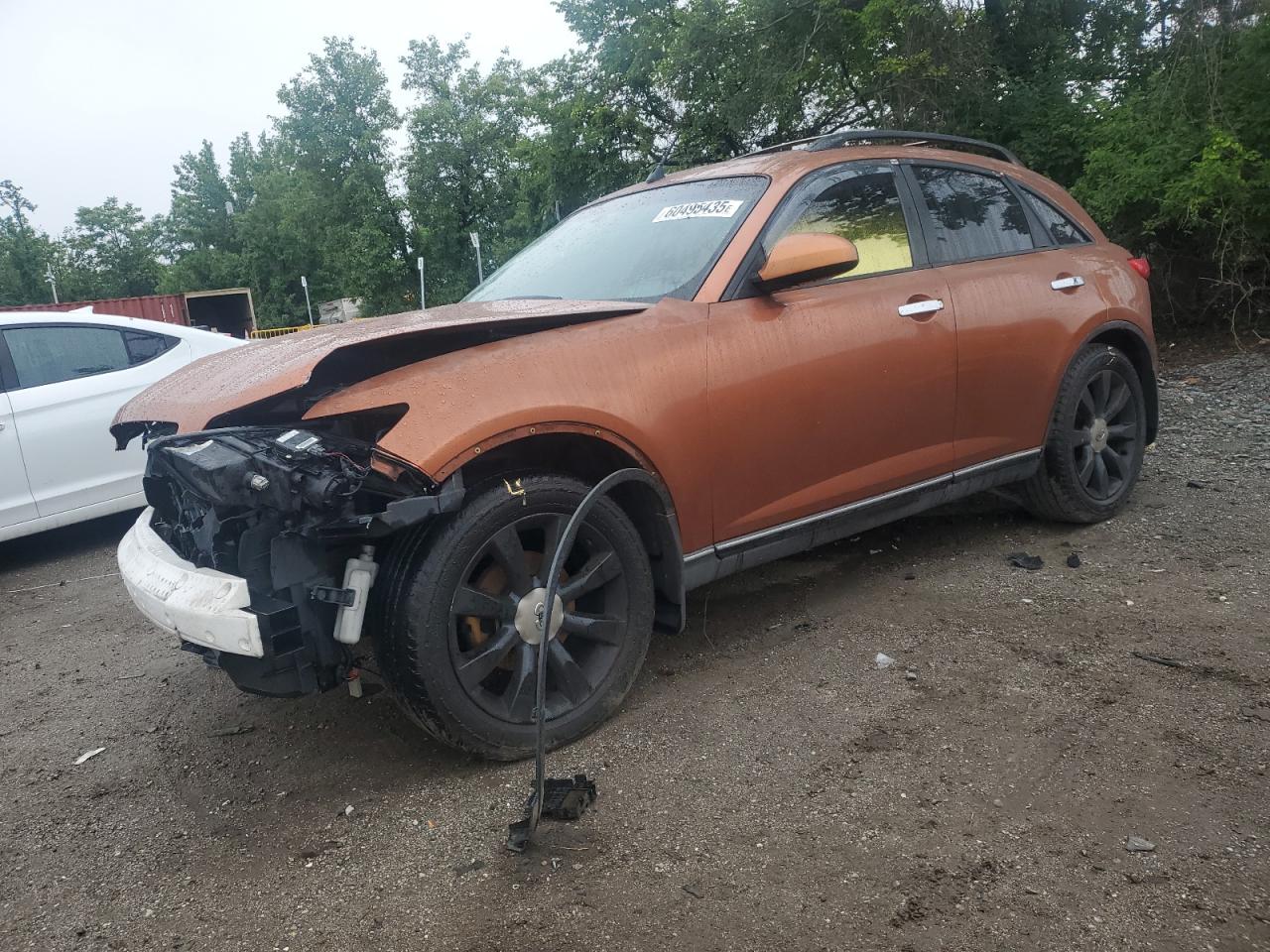 2003 Infiniti Fx45 للبيع في Baltimore، MD - Front End