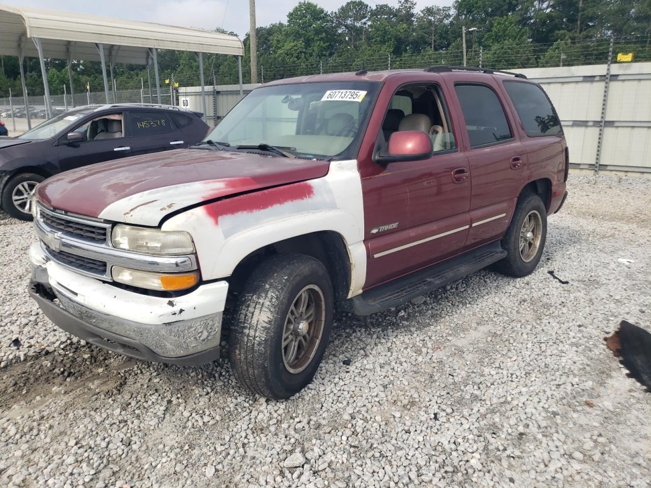 2003 Chevrolet Tahoe C1500 იყიდება Ellenwood-ში, GA - Rear End