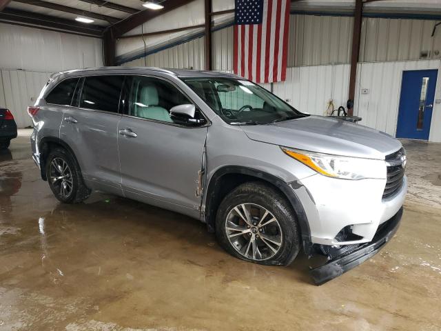  TOYOTA HIGHLANDER 2016 Srebrny