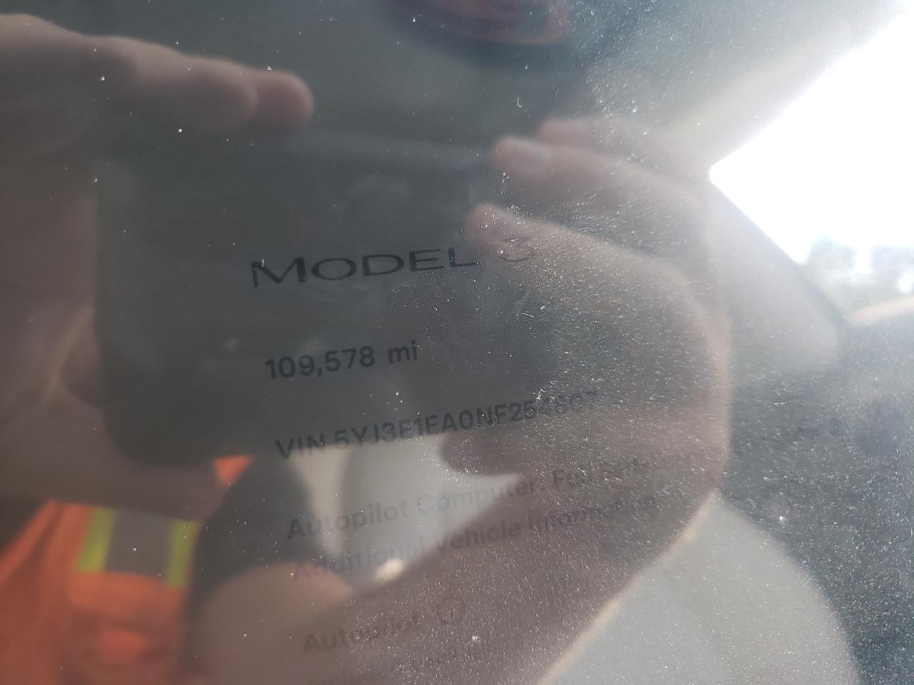 2022 Tesla Model 3 VIN: 5YJ3E1EA0NF254807 Lot: 61753605