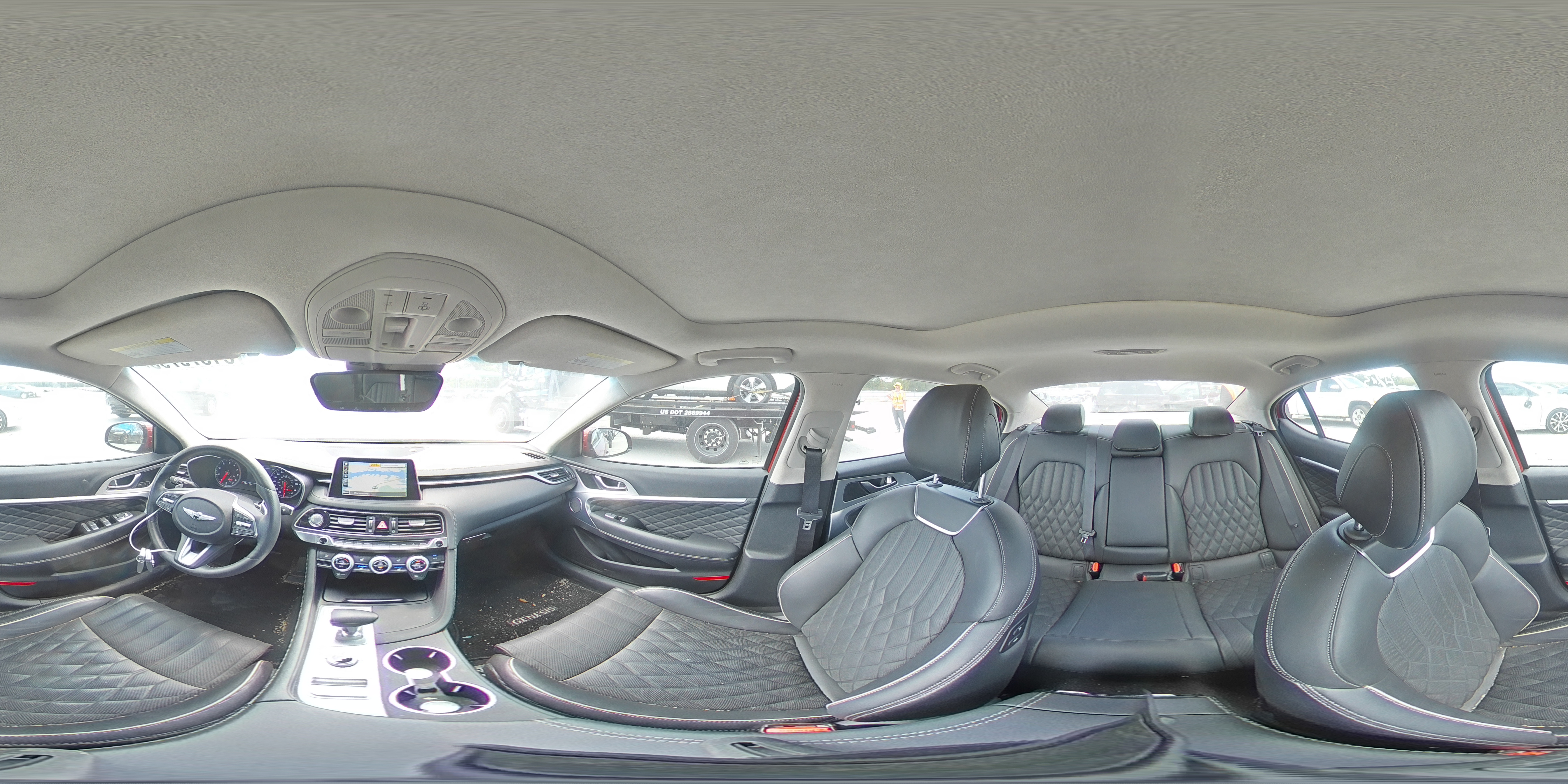 2019 Genesis G70 Prestige VIN: KMTG44LA0KU019191 Lot: 61679795