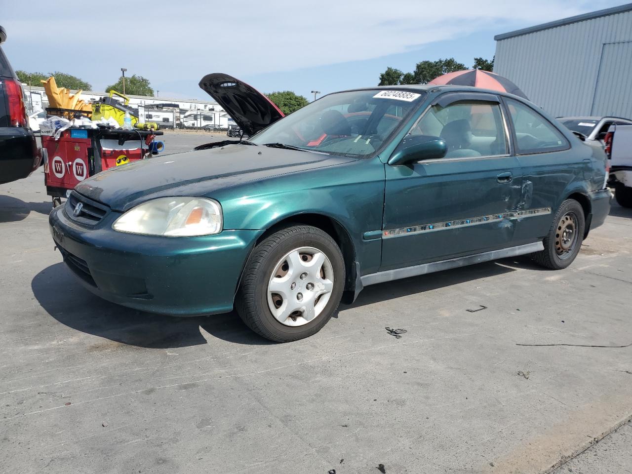 1999 Honda Civic Ex for Sale in Sacramento, CA - Front End