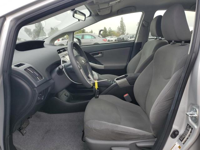  TOYOTA PRIUS 2014 Сріблястий