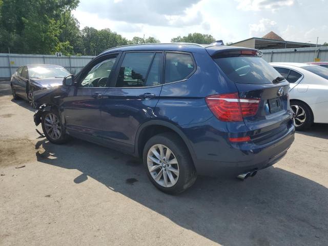  BMW X3 2017 Синий