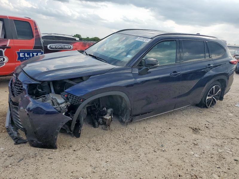  TOYOTA HIGHLANDER 2022 Синий