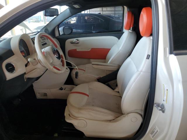  FIAT 500 2014 White