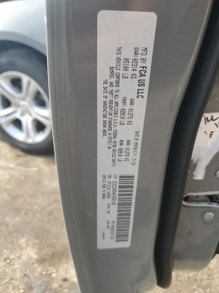 2019 Dodge Charger Sxt VIN: 2C3CDXBG4KH692108 Lot: 62699485