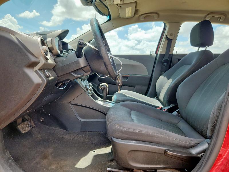  CHEVROLET SONIC 2013 Czerwony