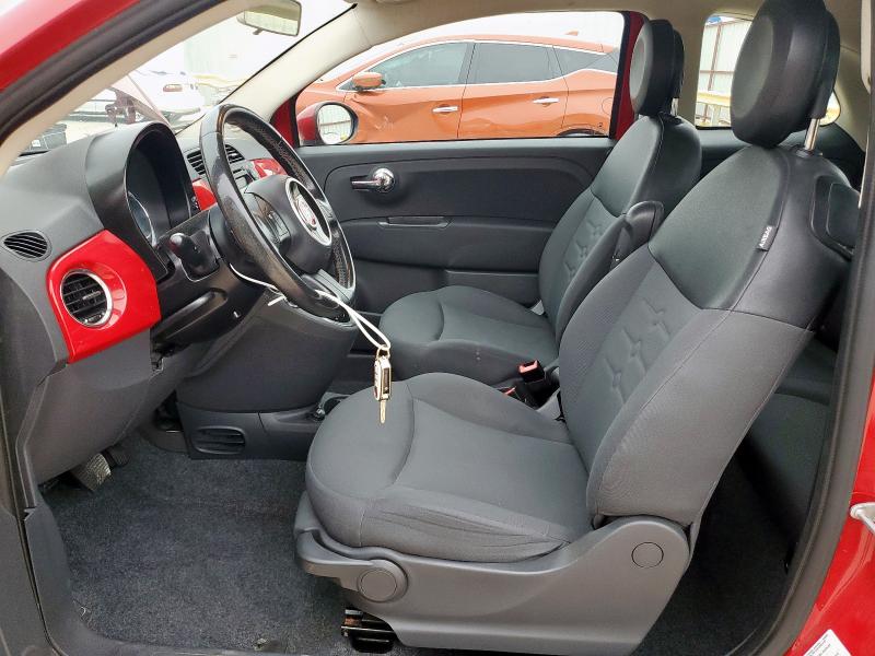 Hatchbacks FIAT 500 2013 Red