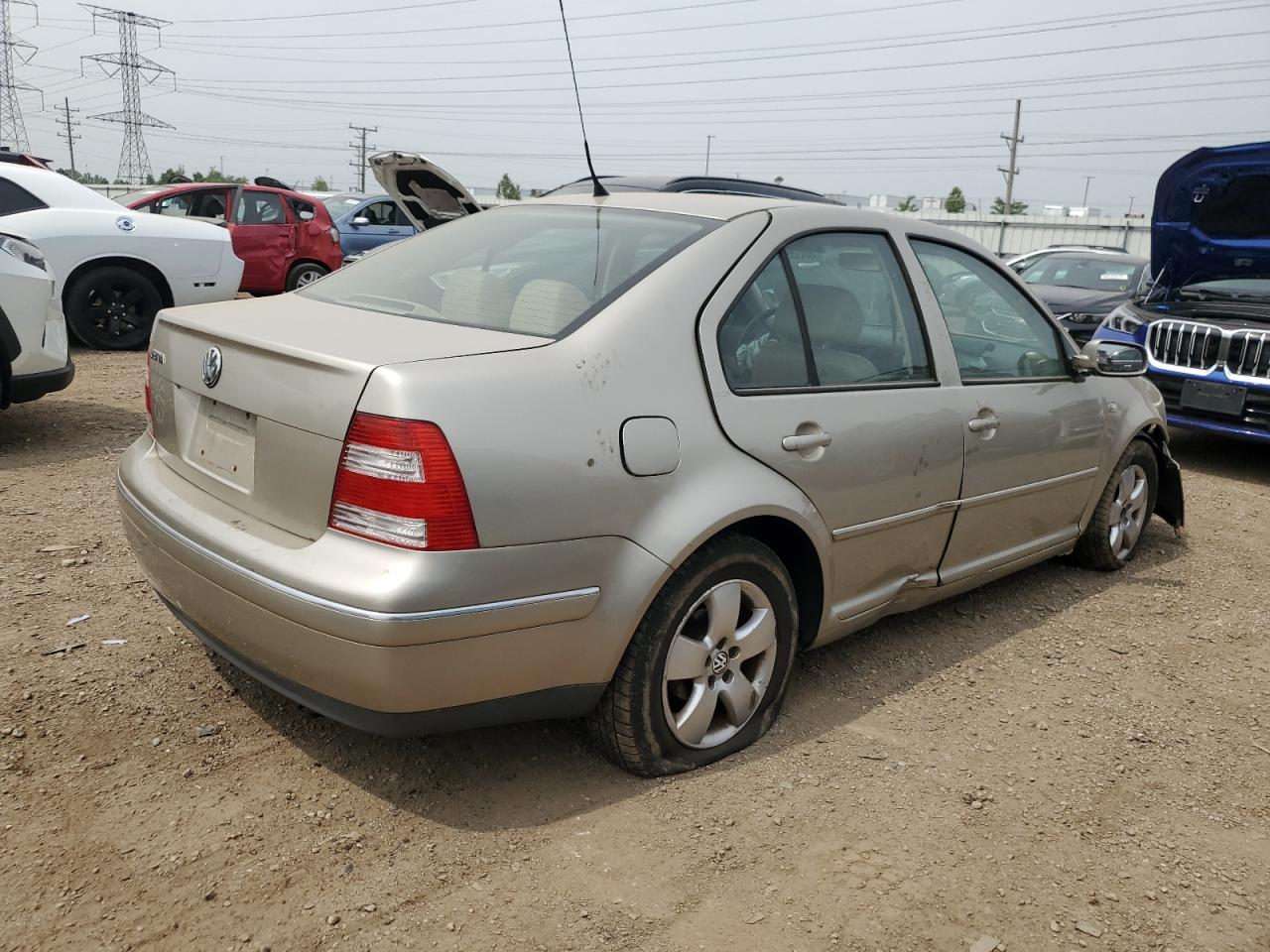 2004 Volkswagen Jetta Gls beige null gas 3VWSK69M34M037846 photo #4