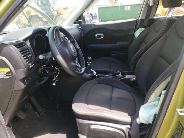 KIA SOUL 2016 Zielony