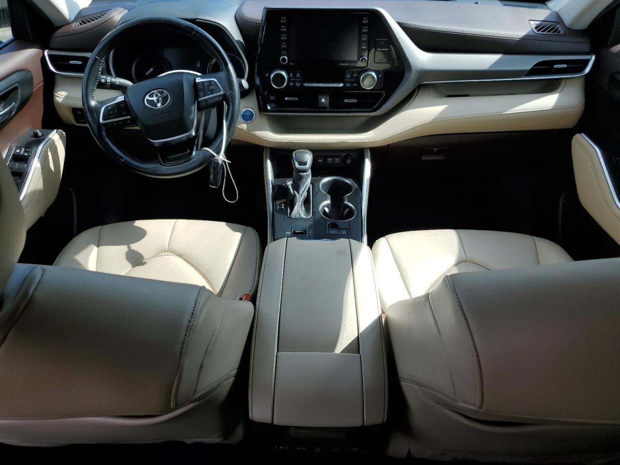 2021 Toyota Highlander Hybrid Xle VIN: 5TDHBRCH7MS023698 Lot: 62461495