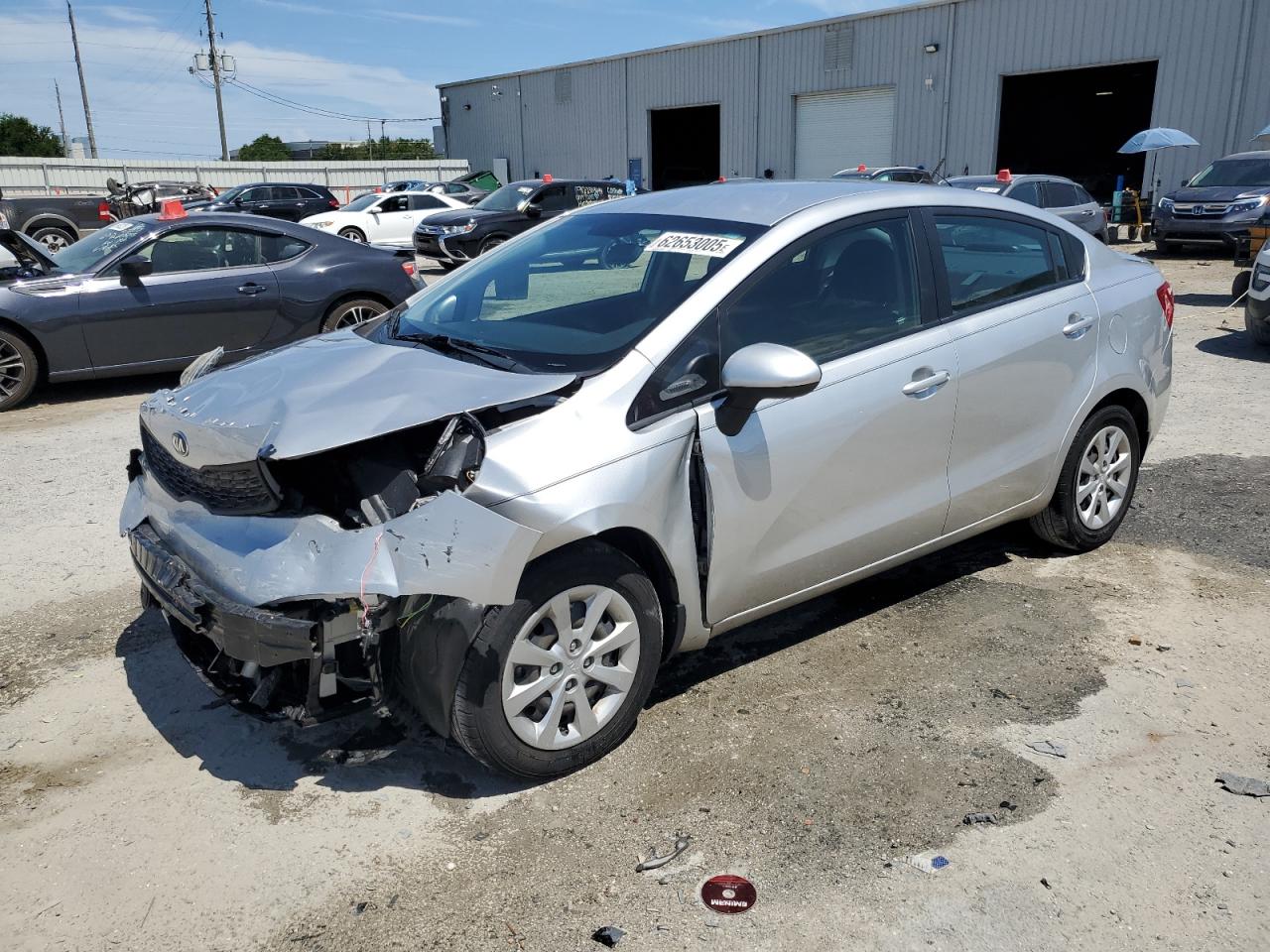 KIA RIO 2013 VIN KNADM4A3XD6175779