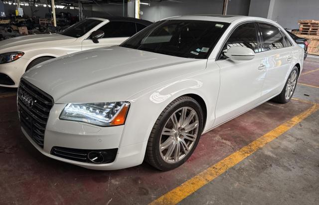 Sedans AUDI A8 2014 White