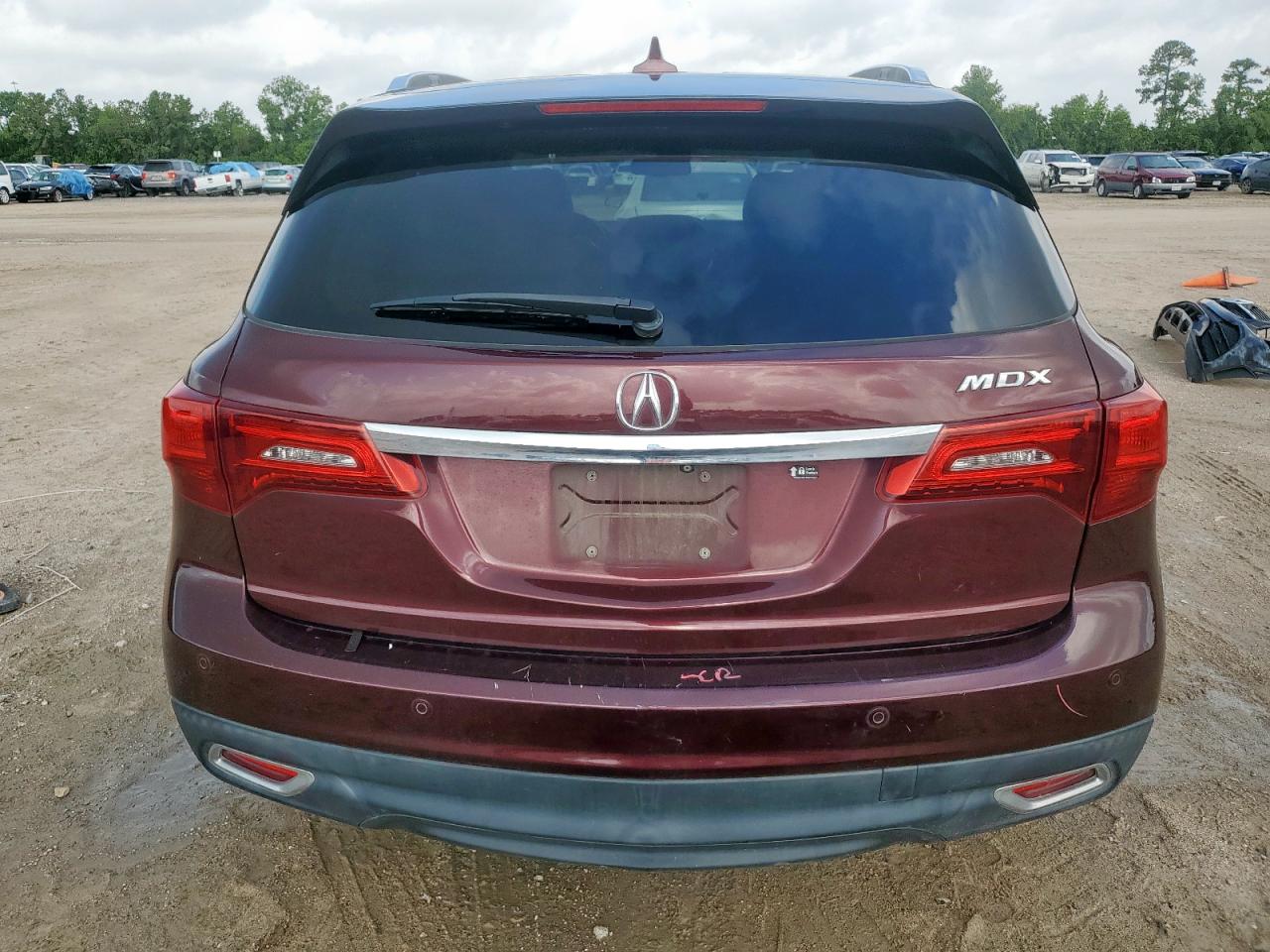 2014 Acura Mdx Advance VIN: 5FRYD3H8XEB016782 Lot: 60734015