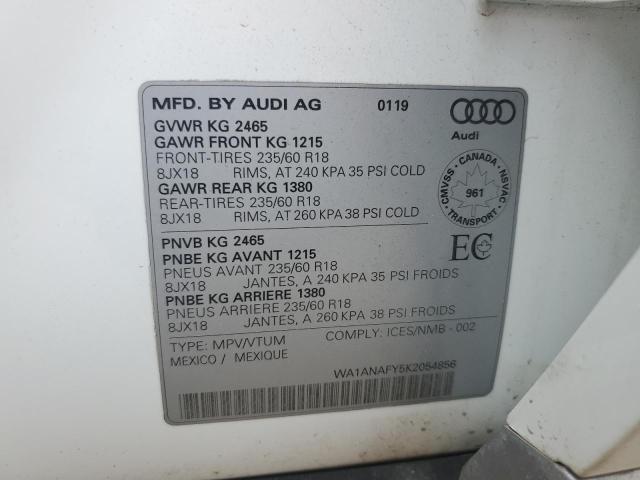 2019 AUDI Q5 PREMIUM