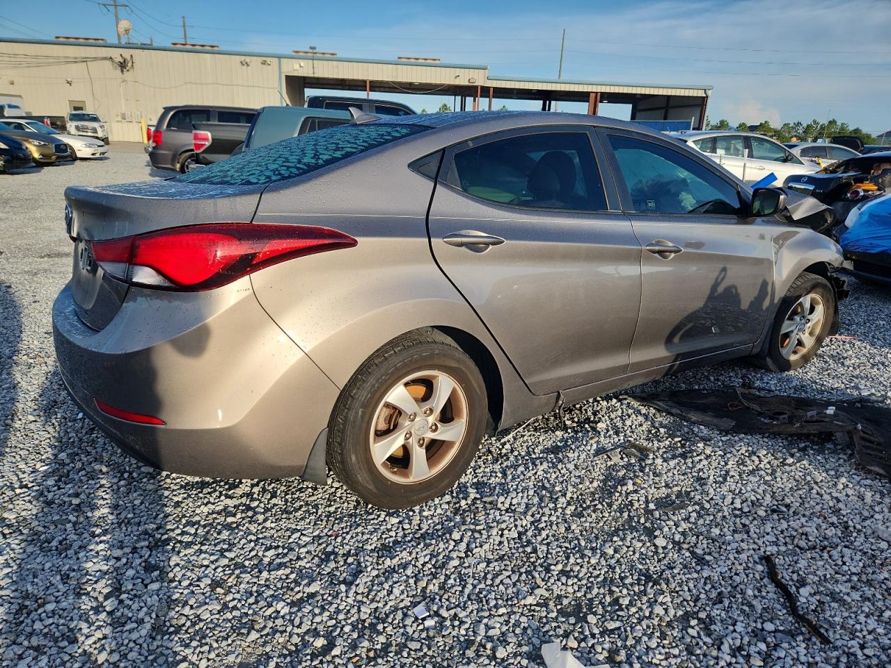 HYUNDAI ELANTRA 2014 VIN 5NPDH4AEXEH536685 фото 3