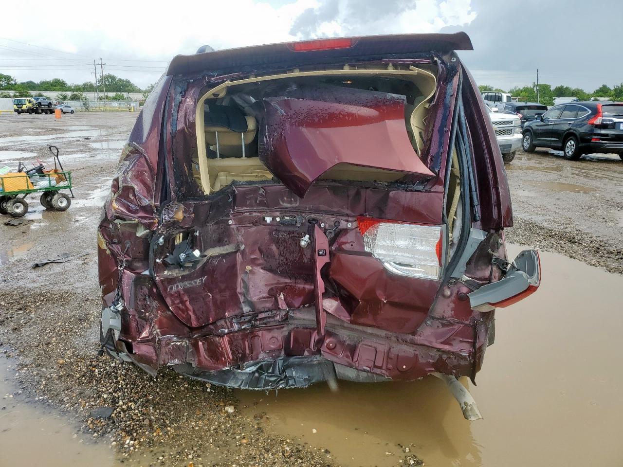 2010 Honda Odyssey Exl VIN: 5FNRL3H6XAB020736 Lot: 65070255