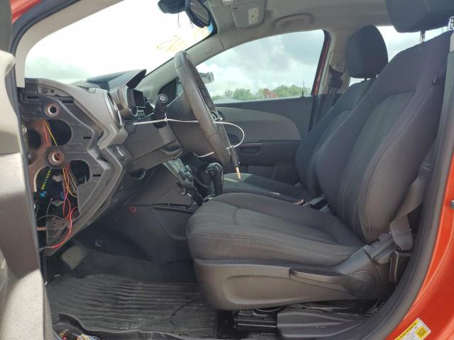 Hatchbacks CHEVROLET SONIC 2013 Orange