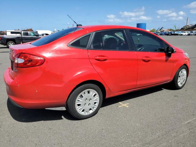  FORD FIESTA 2013 Czerwony
