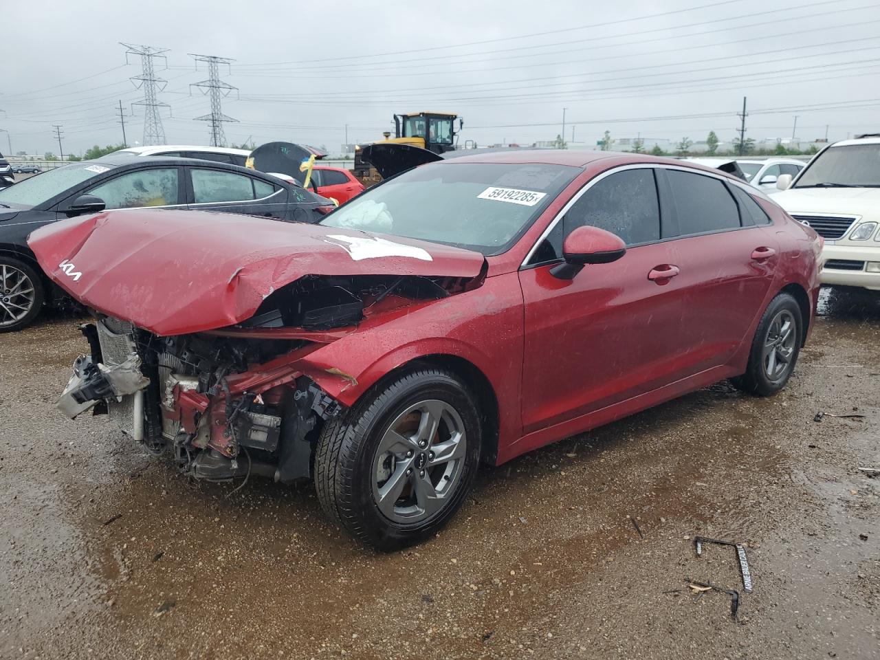 2022 Kia K5 Lxs na sprzedaż w Elgin, IL - Front End