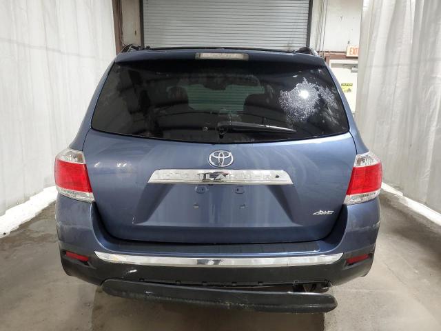  TOYOTA HIGHLANDER 2013 Granatowy