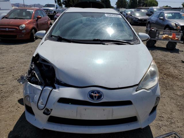 Hatchbacks TOYOTA PRIUS 2013 Biały