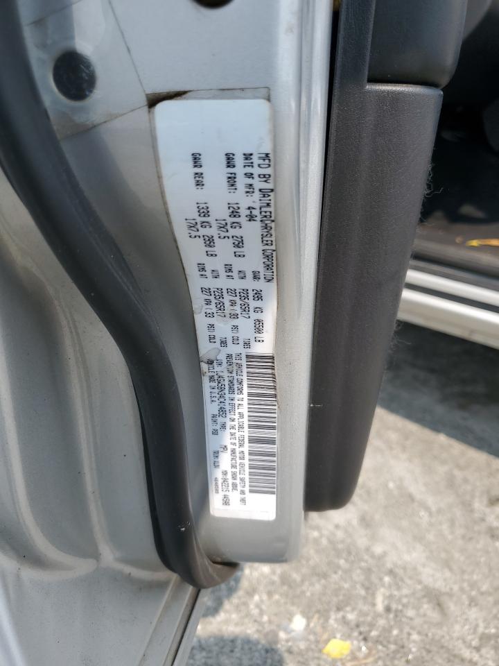 2004 Jeep Grand Cherokee Limited VIN: 1J4GW58N34C414852 Lot: 59172105