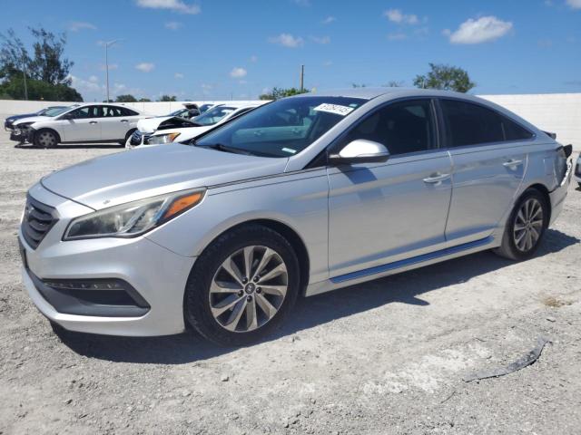  HYUNDAI SONATA 2016 Srebrny