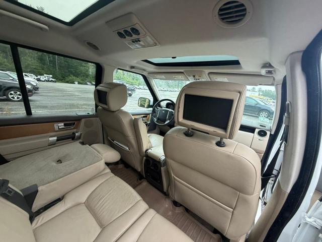 Parquets LAND ROVER LR4 2013 Biały