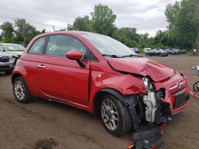  FIAT 500 2012 Red