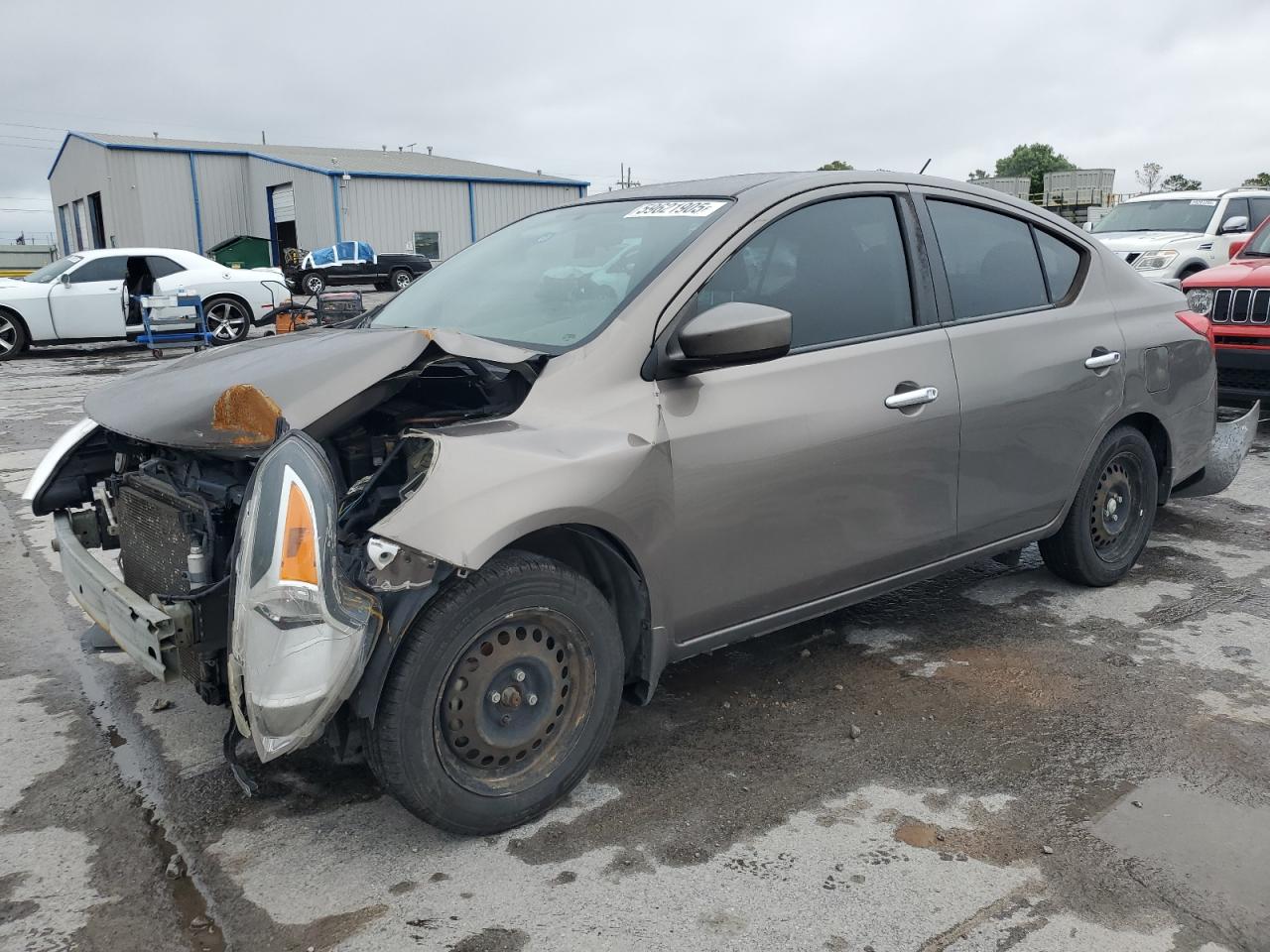 2016 Nissan Versa S en Venta en Tulsa, OK - Front End