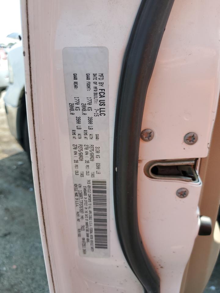 2015 Ram 1500 Slt VIN: 1C6RR7LT7FS767697 Lot: 57047875