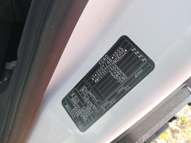 2018 FORD TRANSIT CU