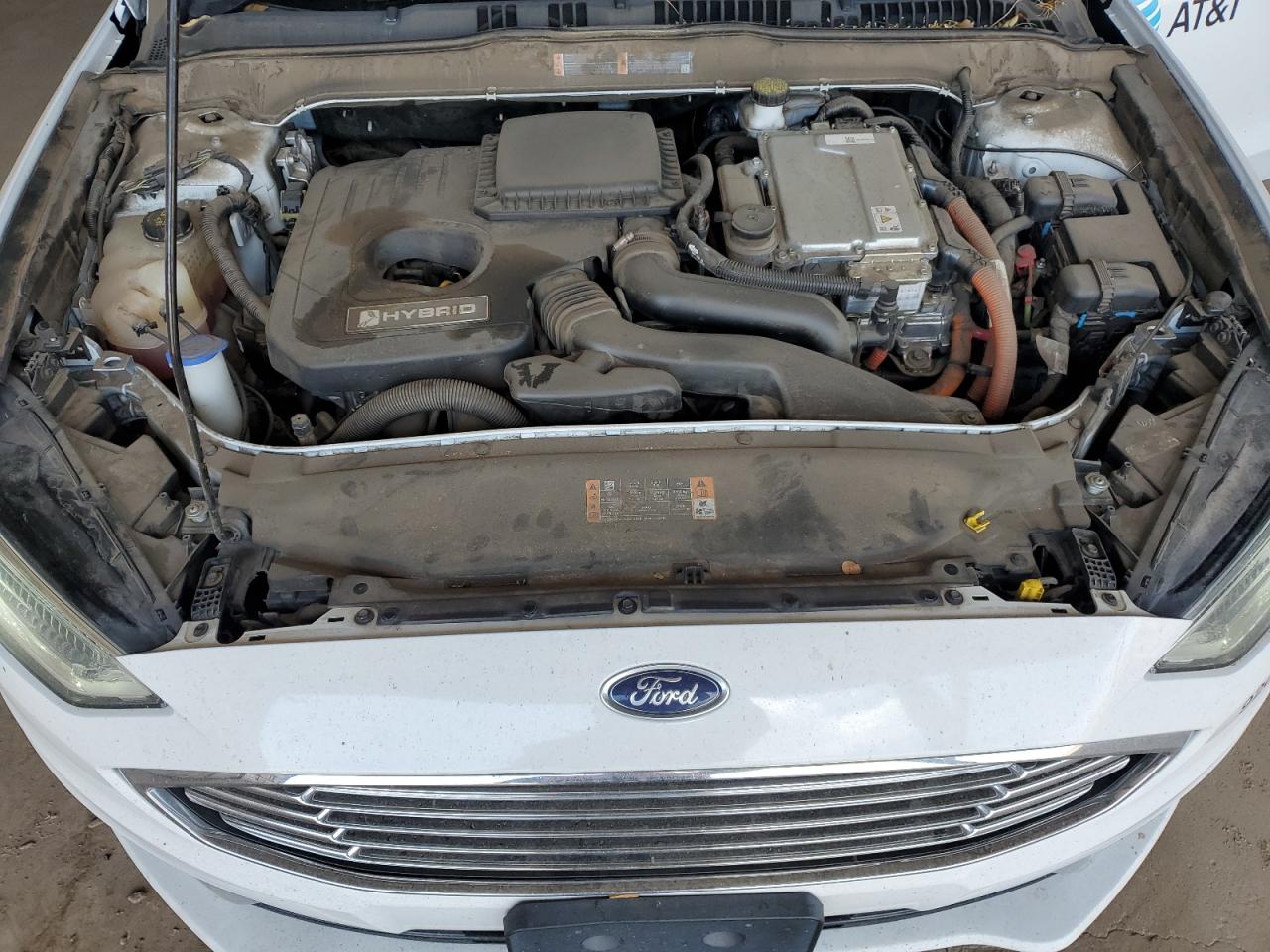 2018 Ford Fusion Se Hybrid VIN: 3FA6P0LU8JR278723 Lot: 58999095