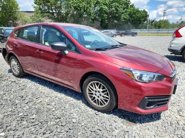  SUBARU IMPREZA 2020 Czerwony