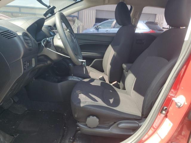  MITSUBISHI MIRAGE 2020 Czerwony