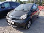 2010 TOYOTA AYGO BLACK for sale at Copart WOLVERHAMPTON