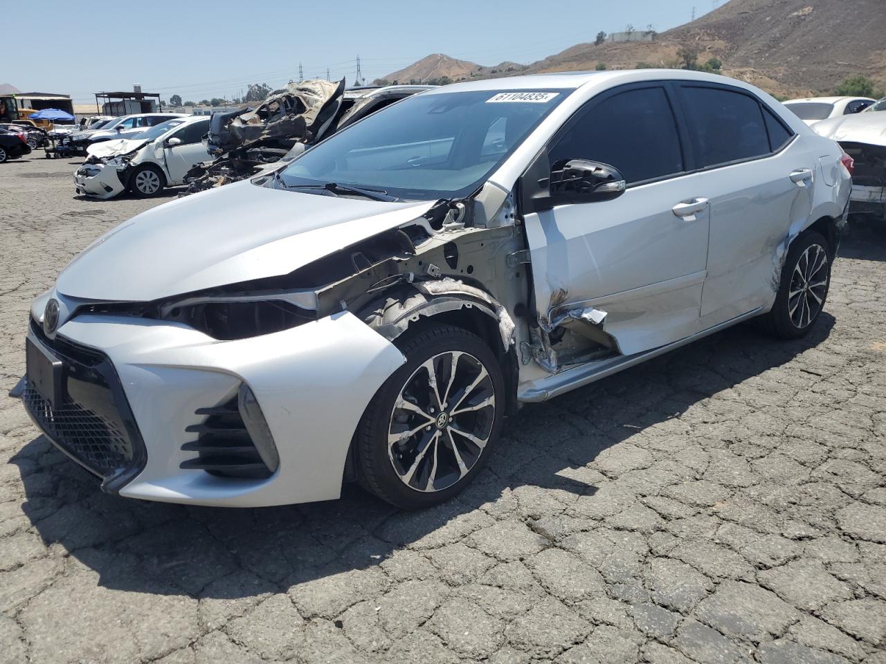 2017 Toyota Corolla L იყიდება Colton-ში, CA - All Over