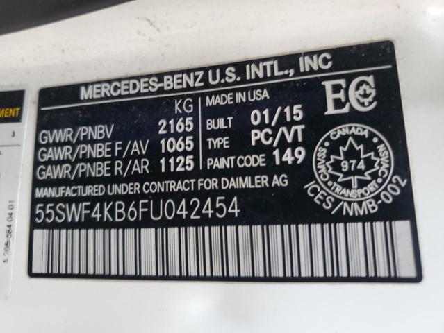 2015 MERCEDES-BENZ C 300 4MATIC  