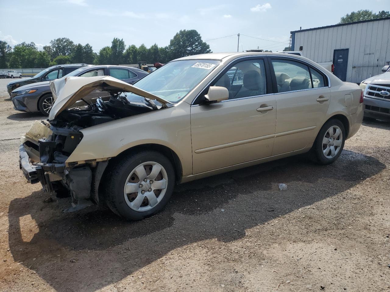 2008 Kia Optima Lx продається в Shreveport, LA - Front End