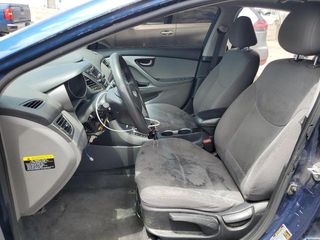  HYUNDAI ELANTRA 2016 Blue