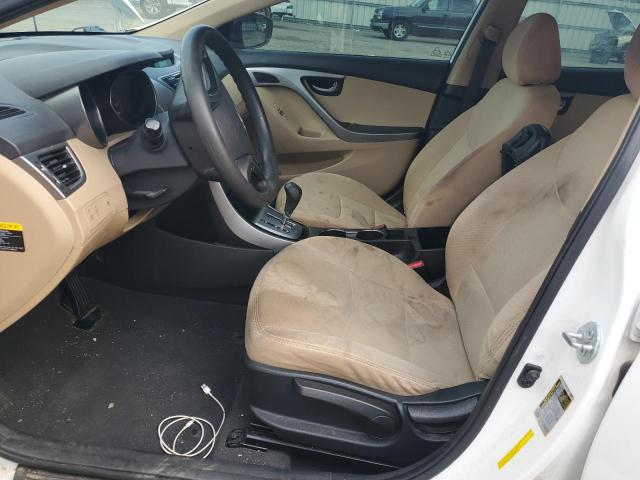  HYUNDAI ELANTRA 2013 White