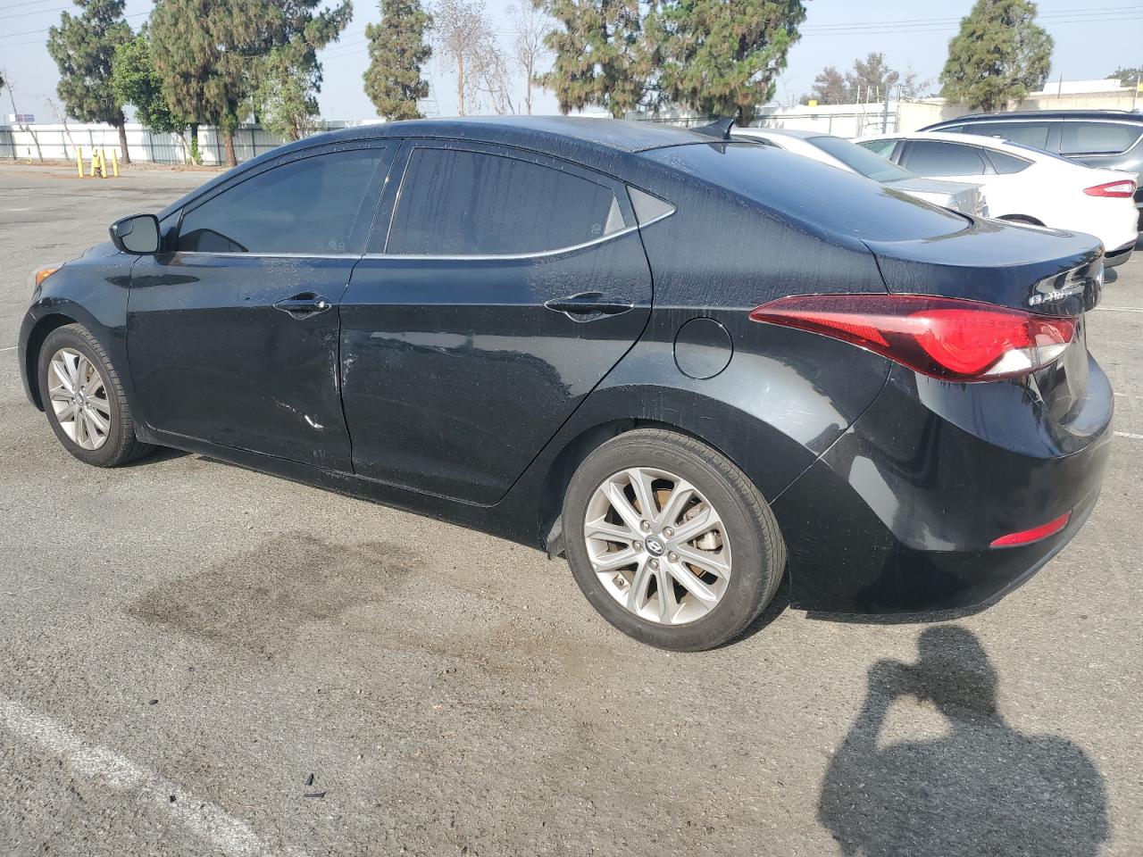 HYUNDAI ELANTRA 2015 VIN 5NPDH4AEXFH554055 фото 2