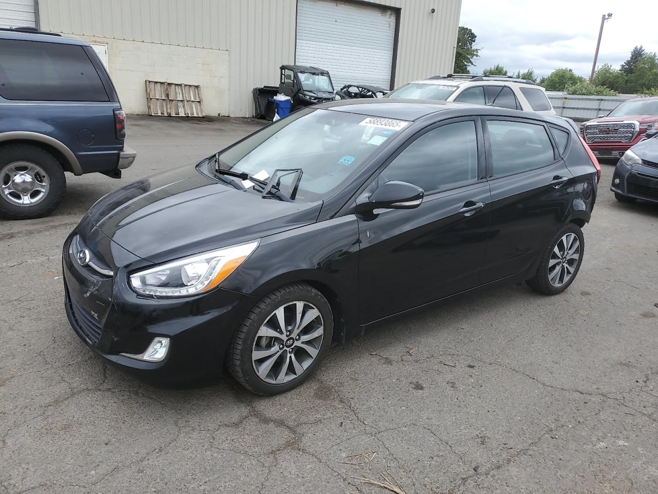 2016 Hyundai Accent Sport იყიდება Woodburn-ში, OR - Rear End