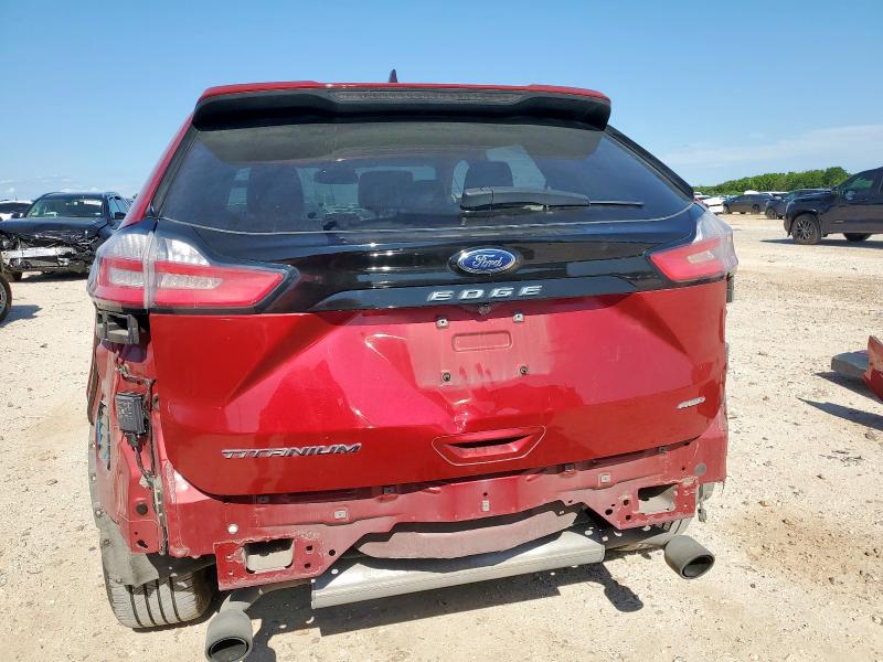  FORD EDGE 2022 Czerwony