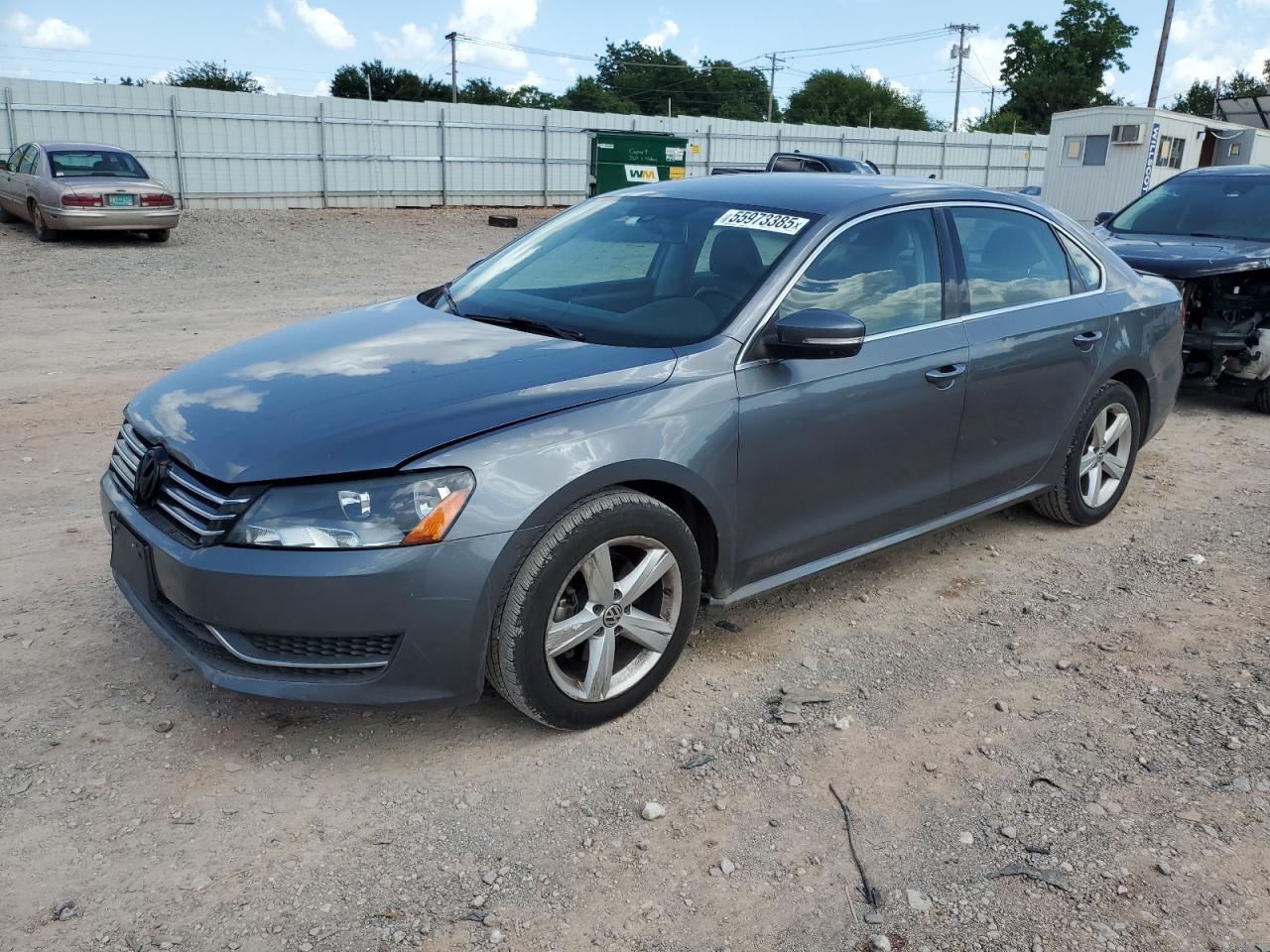 2015 Volkswagen Passat Se   en Venta en Oklahoma City, OK - Side